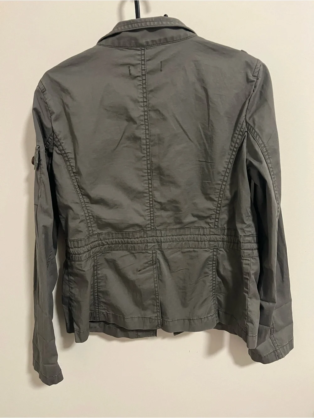 LOFT Green Khaki Utility Jacket. XS